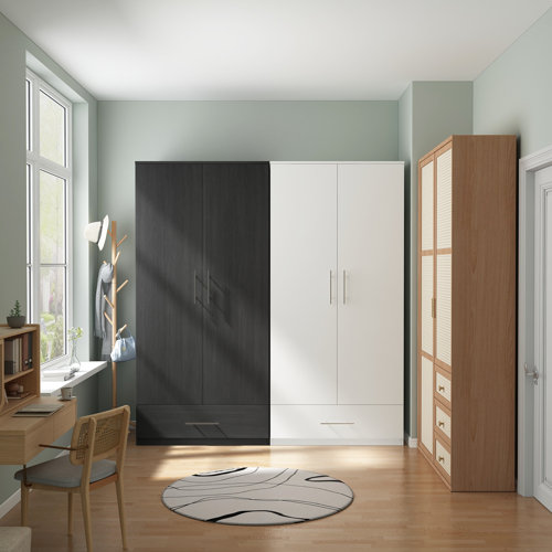 Mercury Row® Syverson Manufactured Wood Armoire & Reviews Wayfair